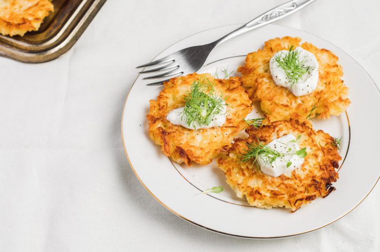 Sauerkraut Fritters with Onion and Rice